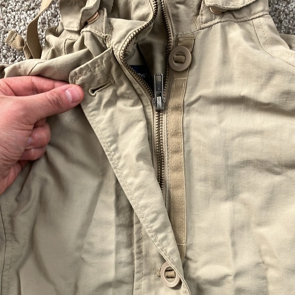 Khaki Lands End Jacket - Picture 2 of 5